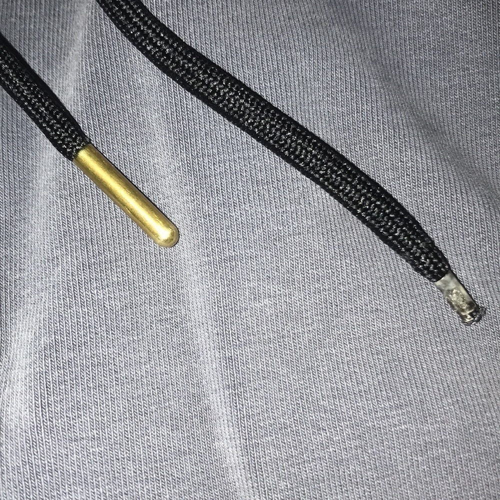 NIKE heavy duty training sweatpants elastic waistband drawstring gray  size M - Picture 8 of 8
